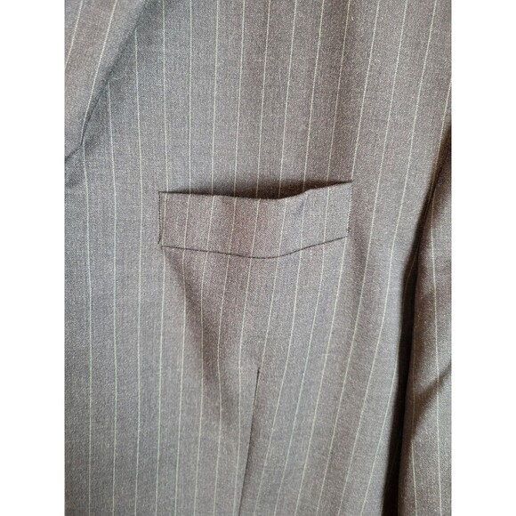 Brooks Brothers Estrato Trabaldo Togna 1840 Wool Blazer Size 45R/W40 FLAWED - Picture 4 of 13